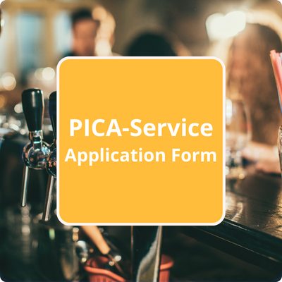 PICAS application form button