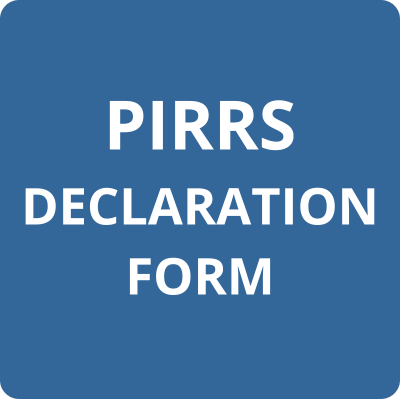 PIRRS Declaration Form Button 2
