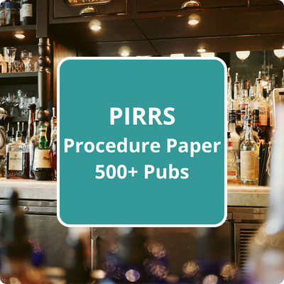 PIRRS Procedure paper button 500
